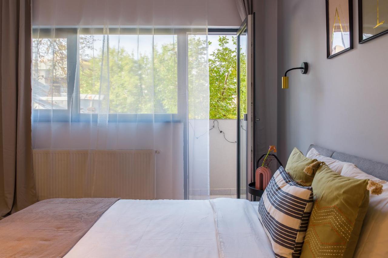 Sunny Studio - Top Location - Green View Balcony Bukarest Eksteriør billede